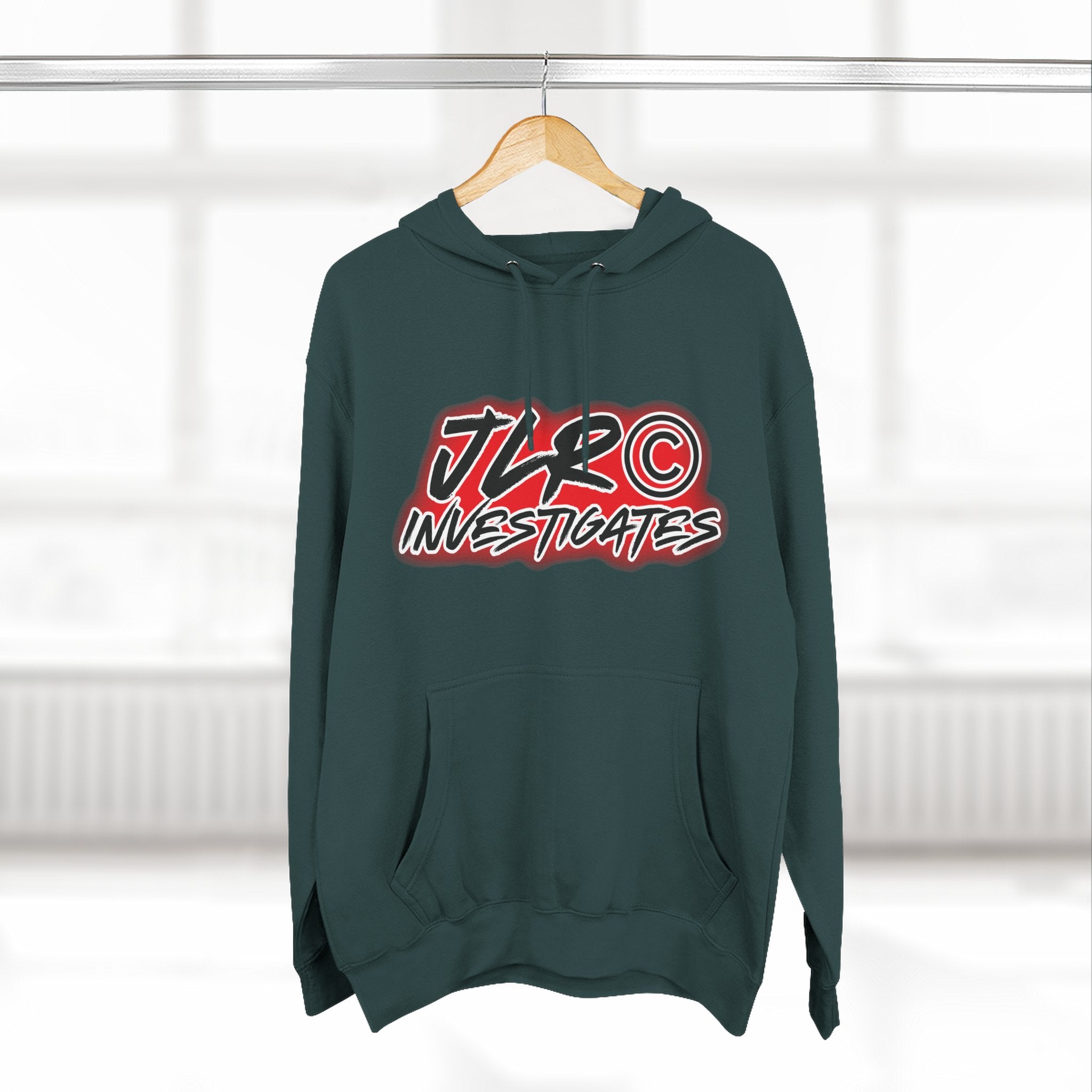 Investigates Logo Hoodie — JLR© Streetwear Pullover