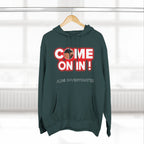 Come On In! JLR© Investigates Three-Panel Fleece Hoodie