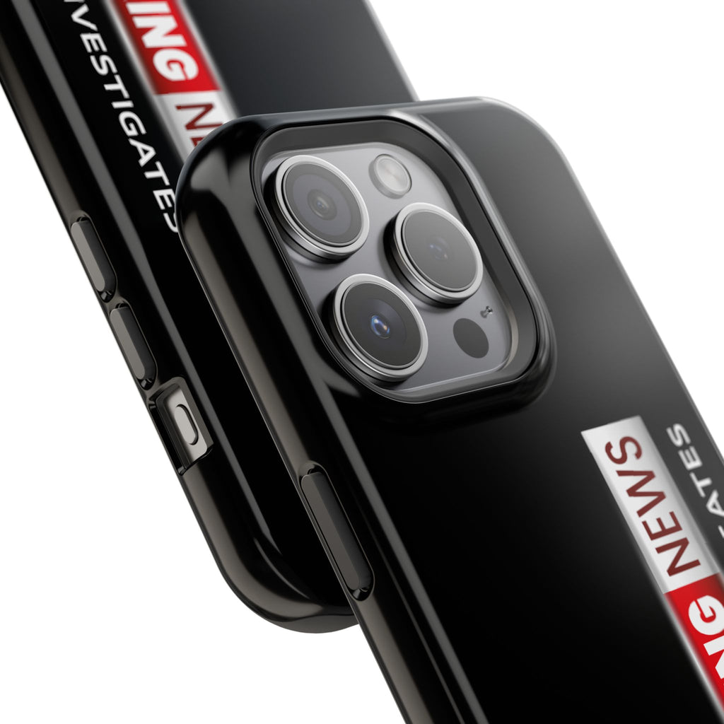Phone Case — "BREAKING NEWS JLR© Investigates" Magnetic Impact-Resistant Protective Case