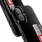 Slim Phone Case — "Breaking News" JLR© Investigates Graphic