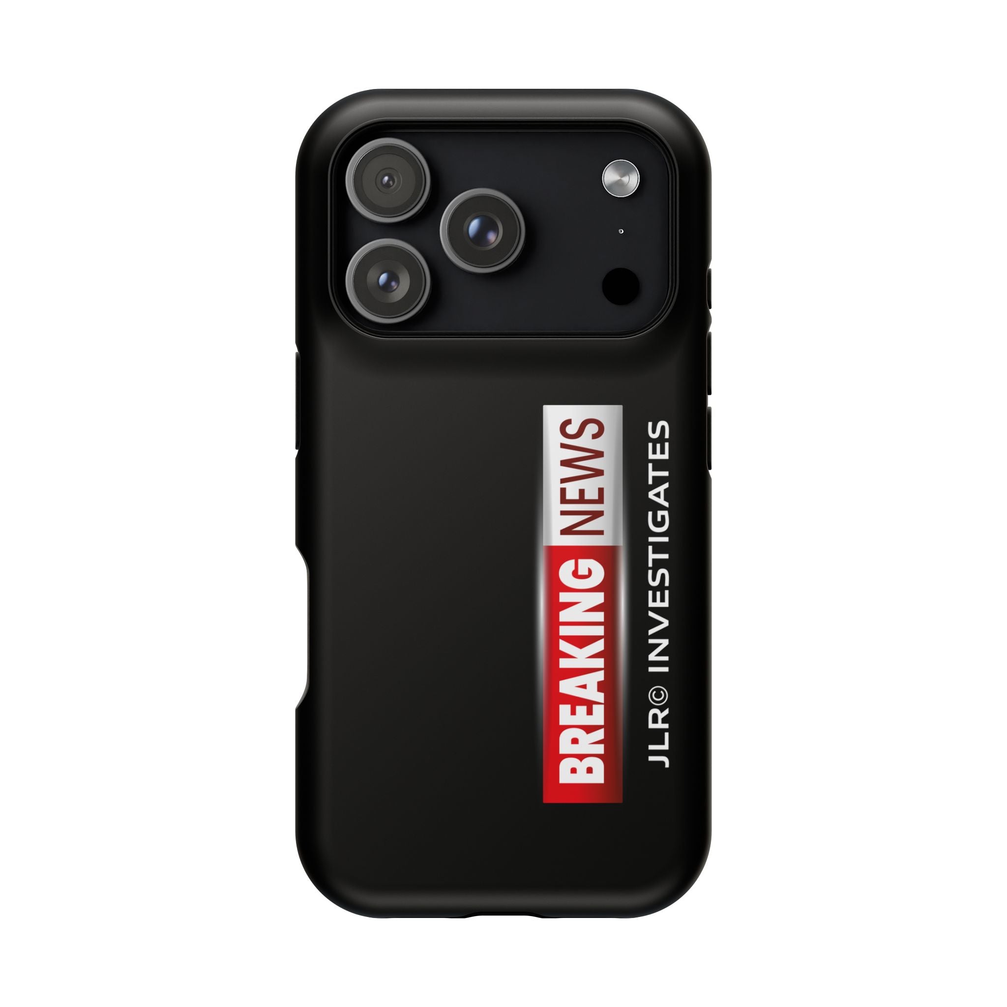 Phone Case — "BREAKING NEWS JLR© Investigates" Magnetic Impact-Resistant Protective Case