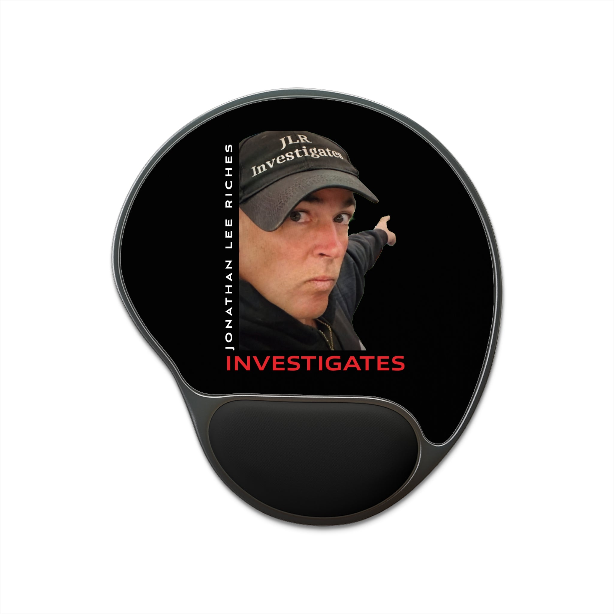 Investigates Mouse Pad with Wrist Rest — Jonathan Lee Riches Design