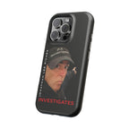 Phone Case — 'JLR© Investigates' Magnetic Impact-Resistant Case with Jonathan Lee Riches Portrait