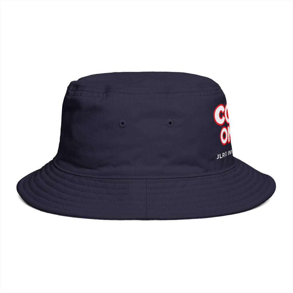 Bucket Hat — "COME ON IN! JLR© Investigates" Retro Investigative Logo