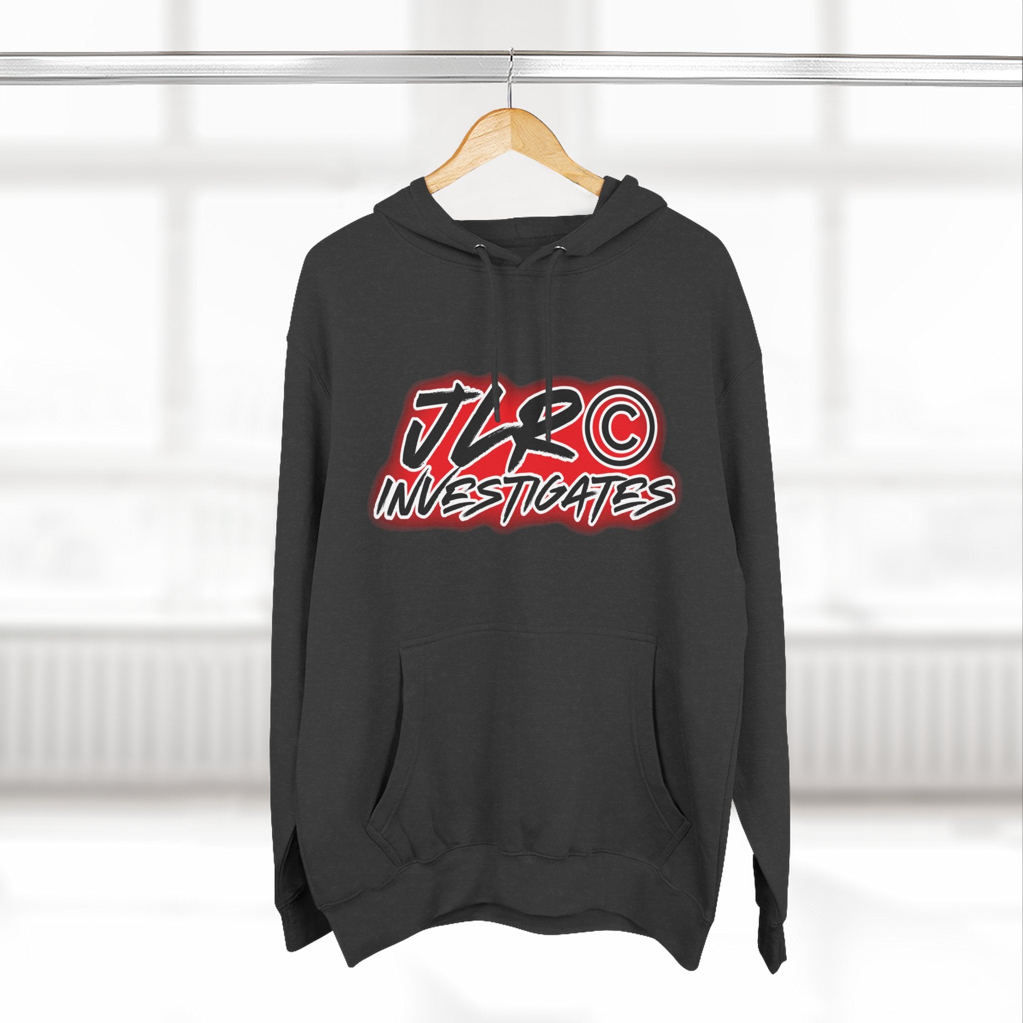 Investigates Logo Hoodie — JLR© Streetwear Pullover