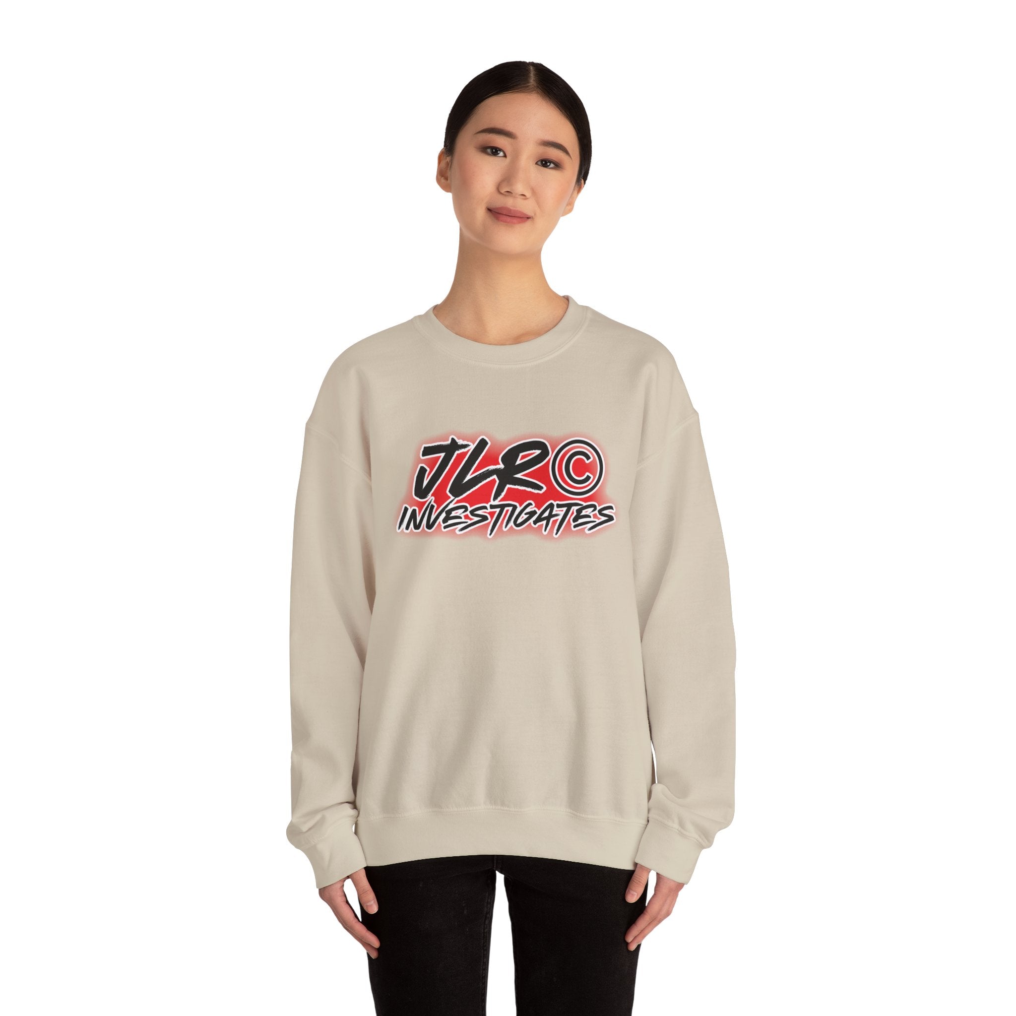 Crewneck Sweatshirt — JLR© Investigates Logo Pullover