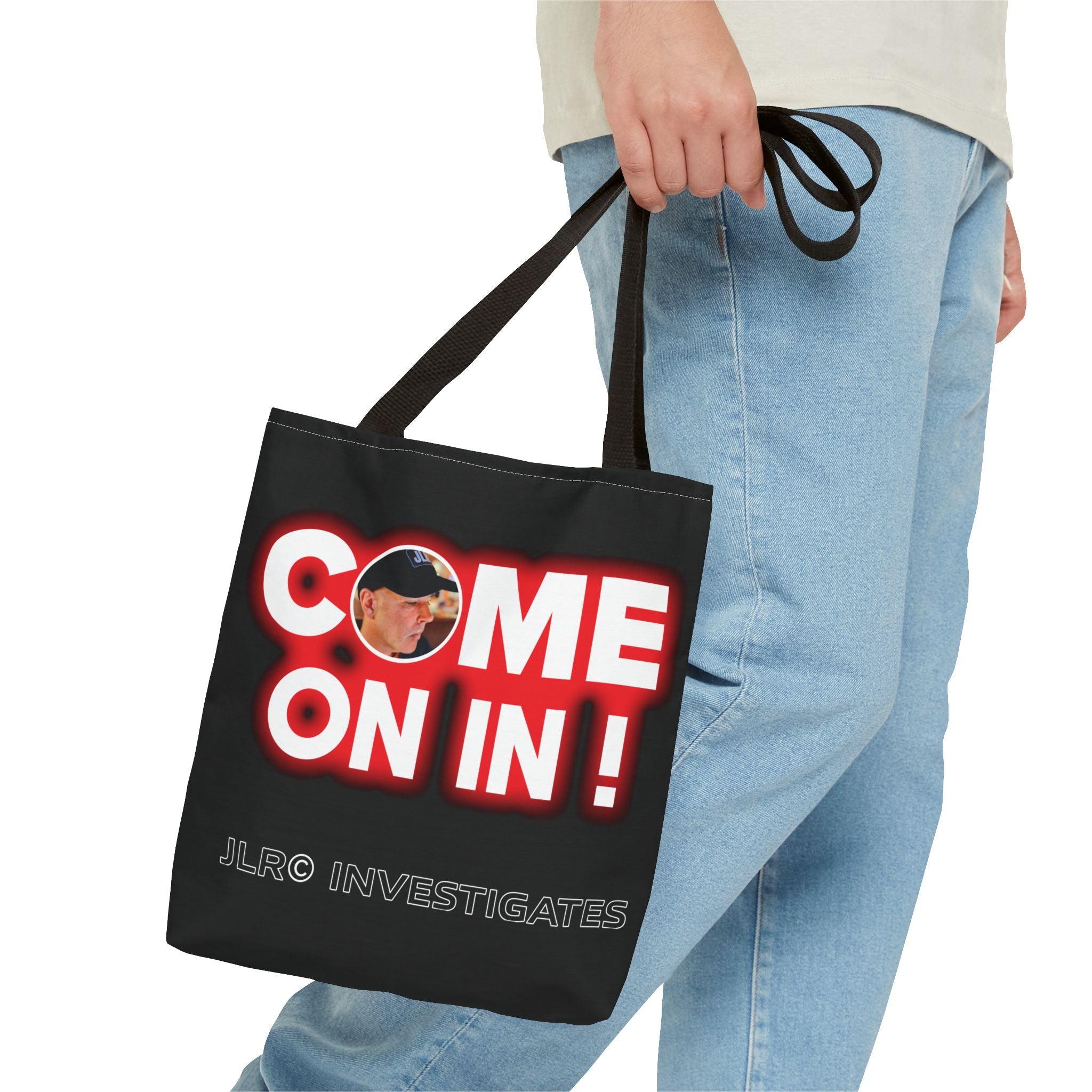 Come On In! Tote Bag — JLR© Investigates