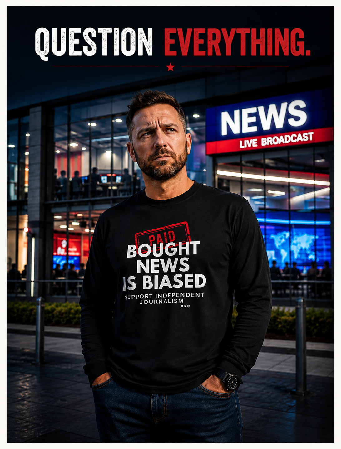 Bought is Biased Long Sleeve T-Shirt