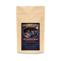 Boots on the Grounds OJ's Stakeout Blend coffee — whole bean or ground bag, medium-dark roast, Boots on the Grounds branded packaging
